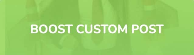 Boost custom post banner